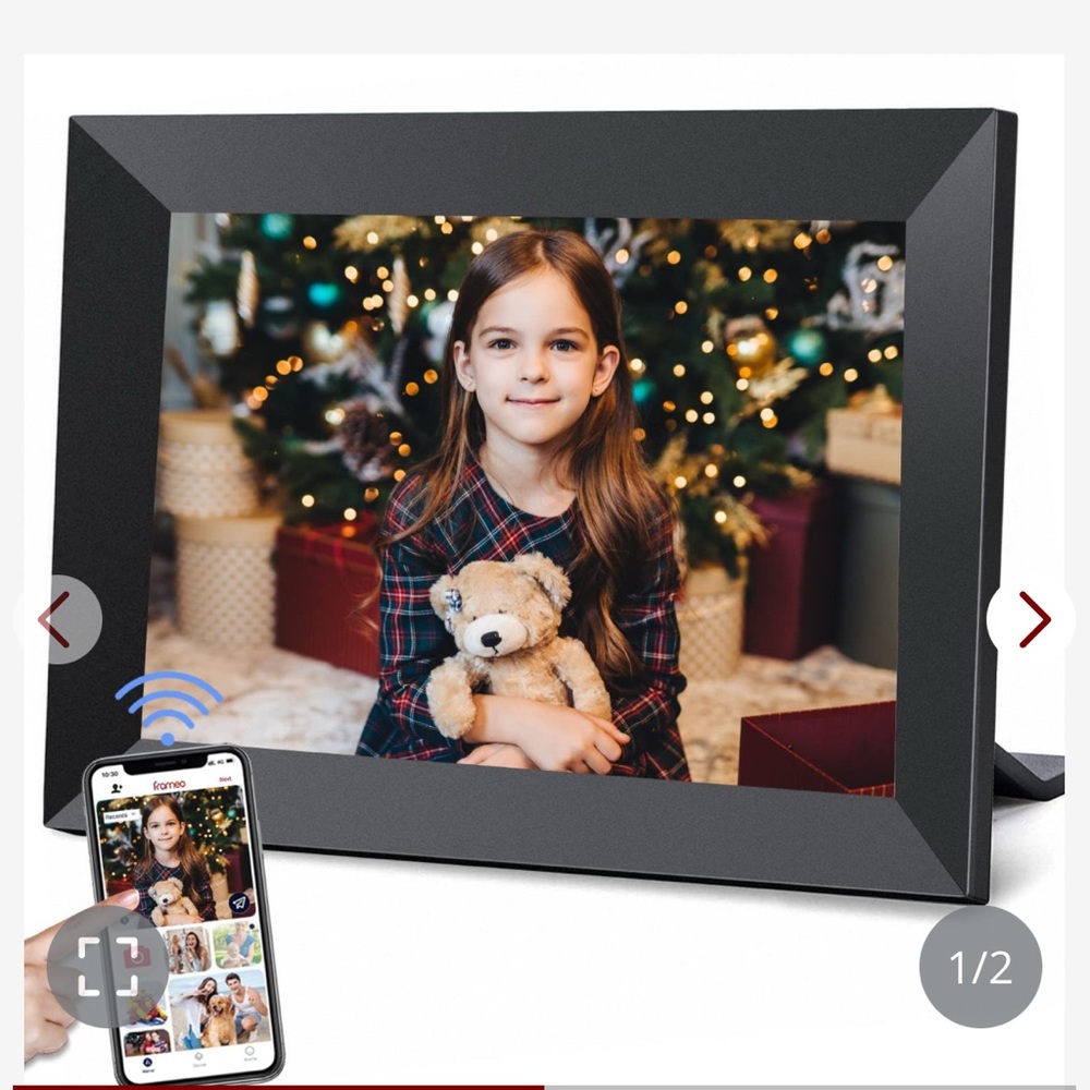 Black Digital Photo Frame